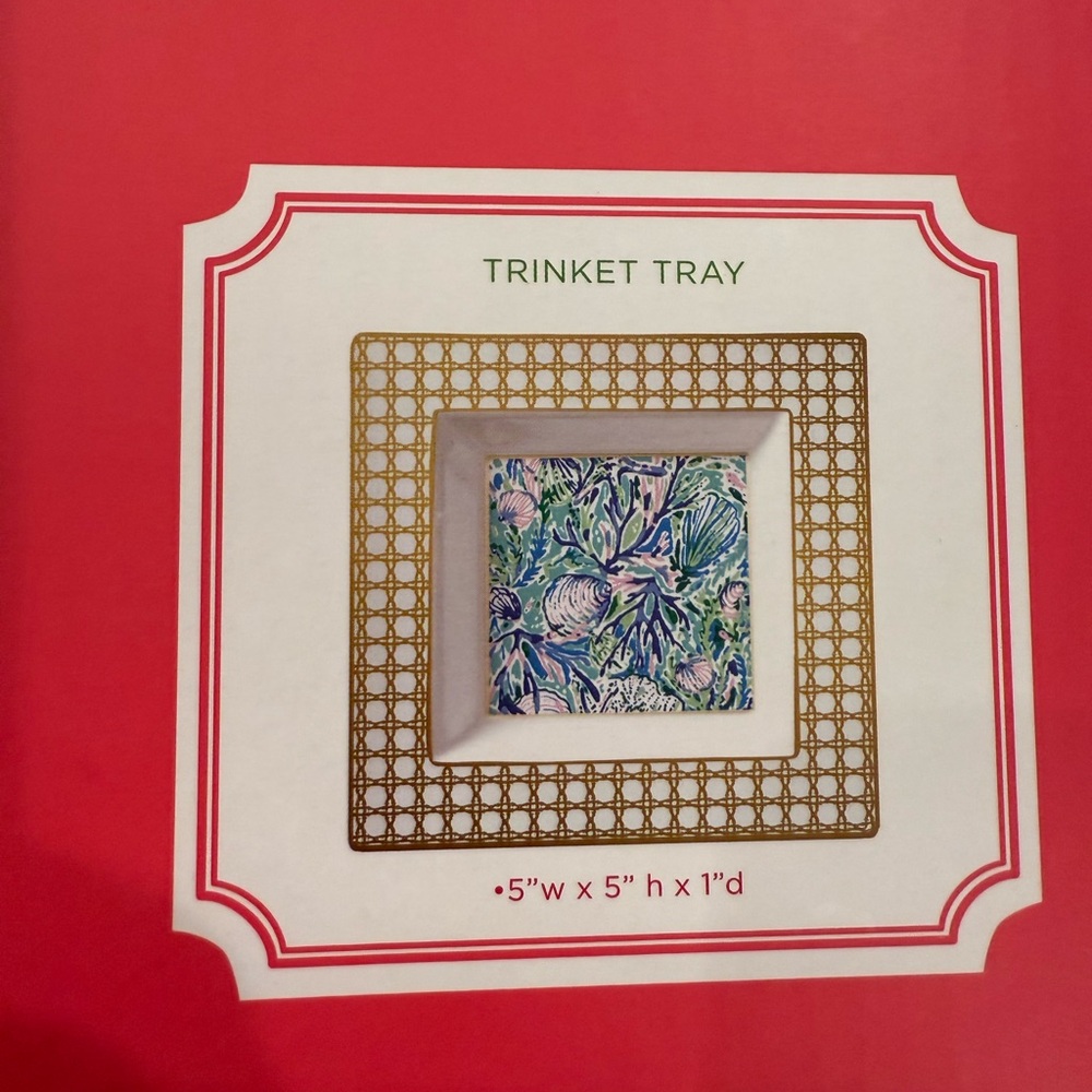 Lilly Pulitzer Trinket Tray in Soleil It On Me